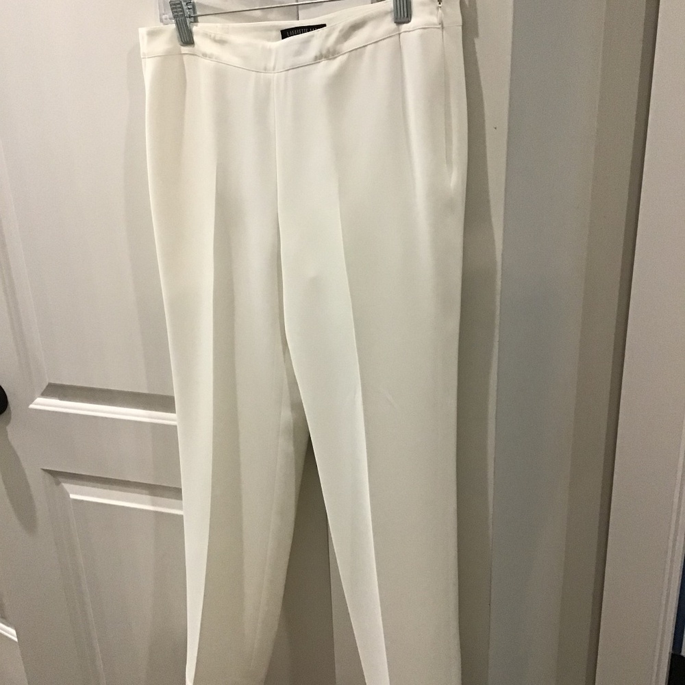 Lafayette148 NY white pants